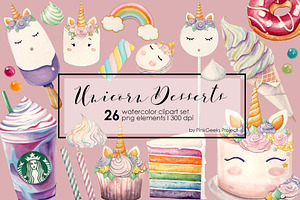 UNICORN DESSERTS
