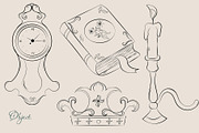 European Whimsical Medieval Bundle, an Object Illustration by Invisual Studio (Thumbnail 6 of 11)