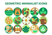 Tea Geometric Mosaic Design Set, a Food Illustration by Lettering_Logo (Thumbnail 5 of 7)