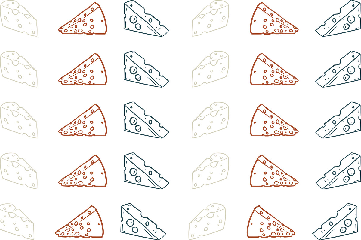 Vector Cheese Graphics, an Illustration by Dorey Kronick Art&Design (Photo 21 of 22)