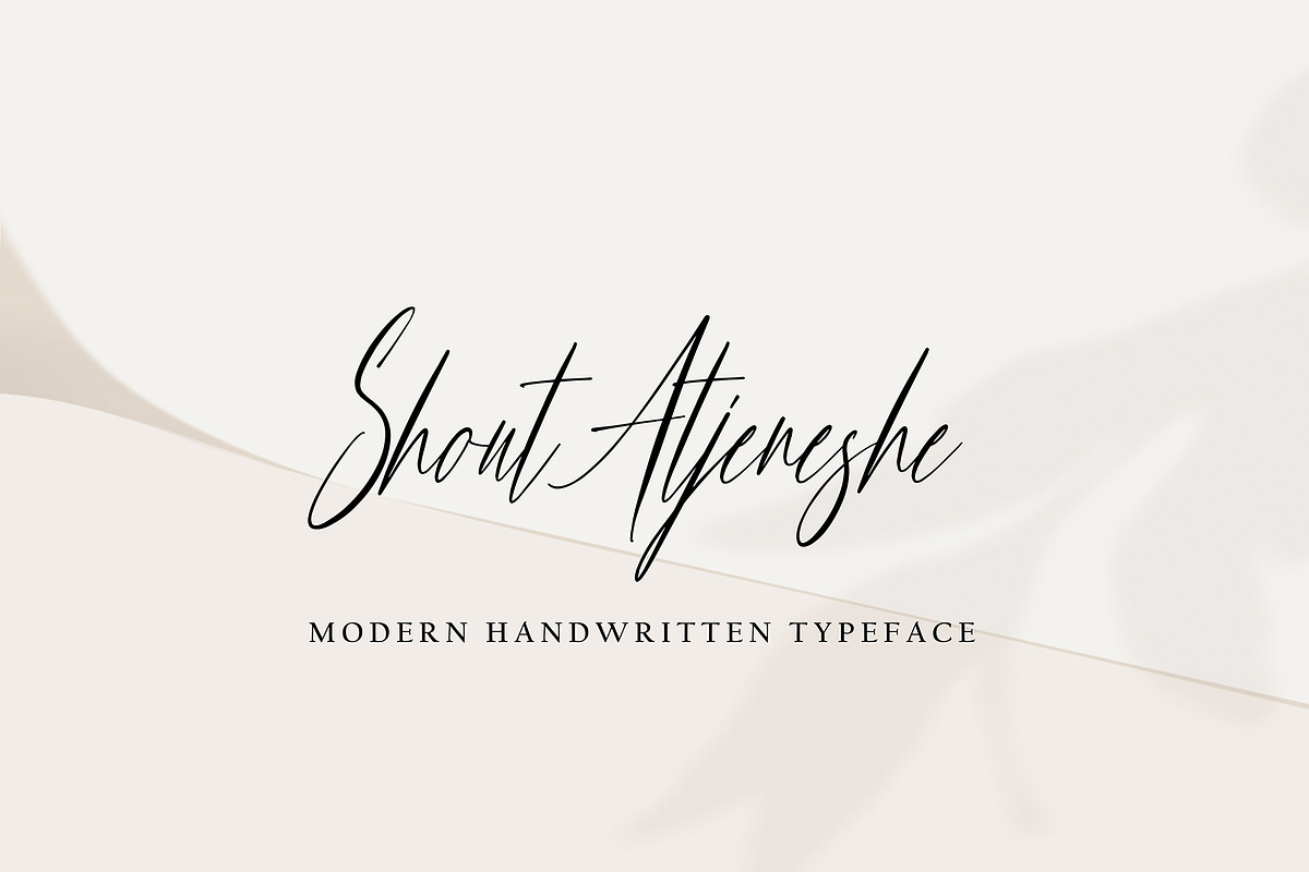Geoff Hamlet, a Handwritten Font by HaKi Studio (Photo 2 of 5)