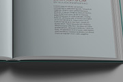 Letter Size Book Mockup - 8 views, a Books & Magazine Mockup by Illusiongraphic (Thumbnail 20 of 24)