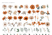 Ultimate Flower & Leaf Collection, an Object Graphic by Pretty Little Lines (Thumbnail 15 of 47)