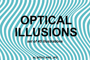 40 optical illusions, an Illustration by Lina_Lisichka (Thumbnail 7 of 7)