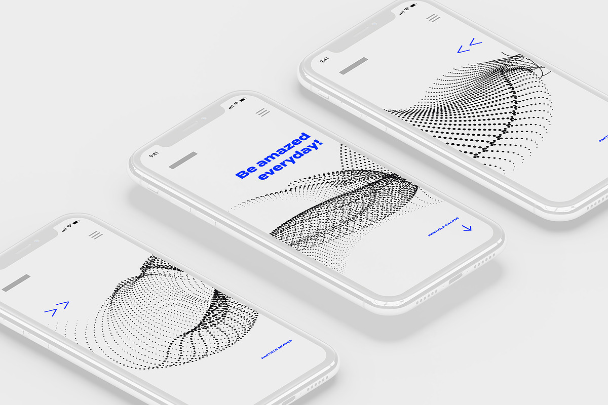 Particle backgrounds vol 7, an Illustration by blauananas (Photo 3 of 6)