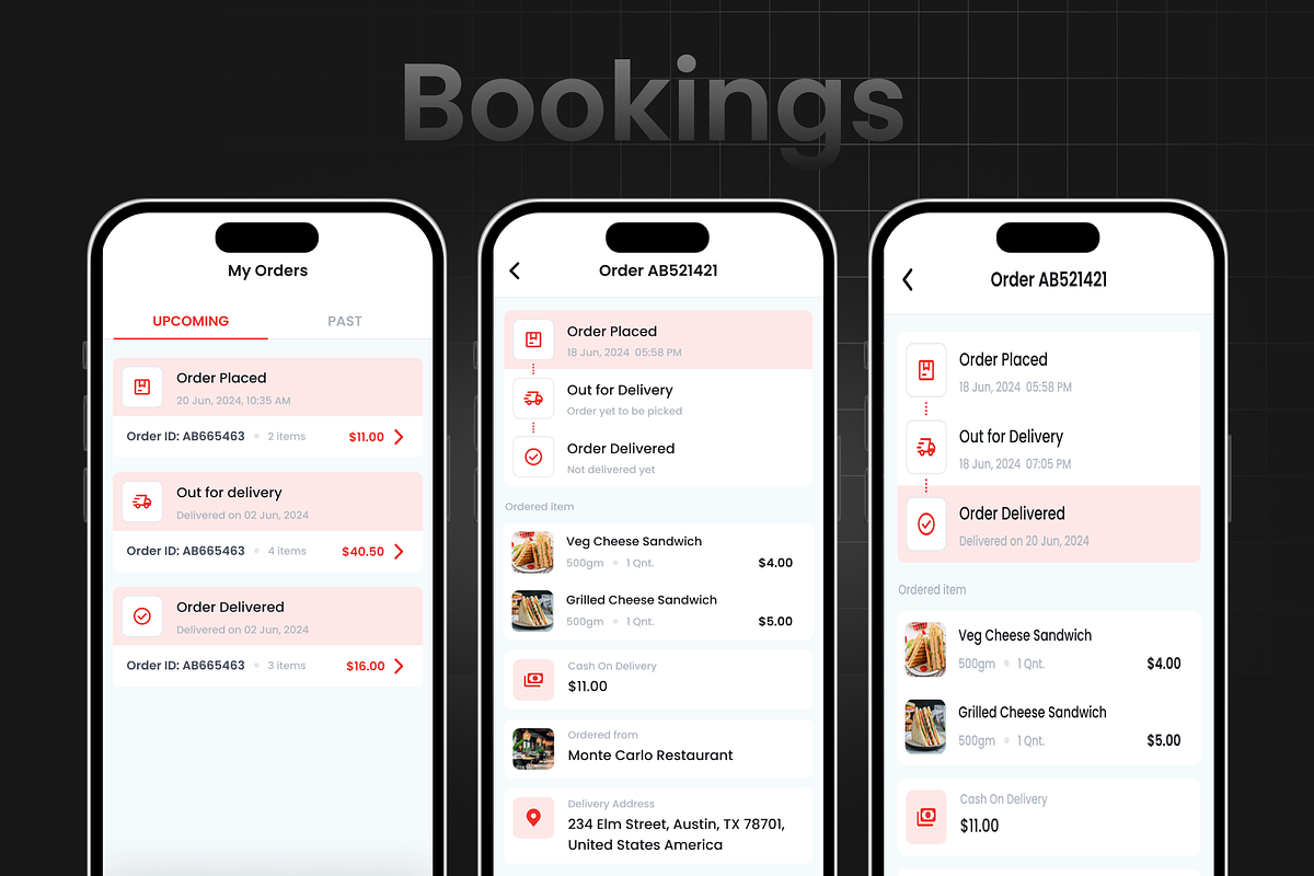 Food Ordering App | QFood preview 2