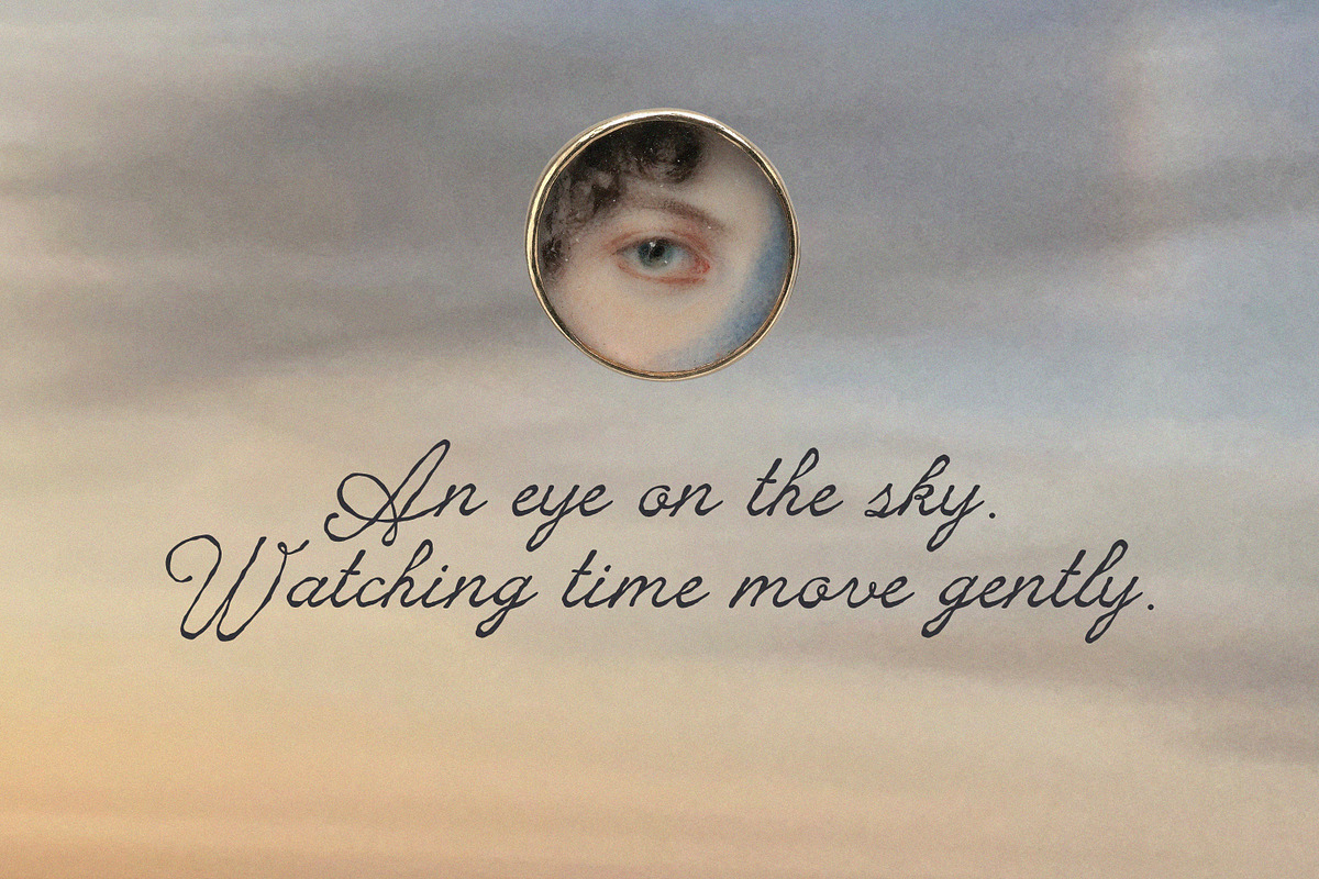 En Clair Vintage Rough Script Font, a Script Font by AnMark (Photo 11 of 14)