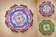3D Rose Flower Mandala - SVG Cut Fil, a Decorative Illustration by Arshad Ali (Thumbnail 3 of 8)