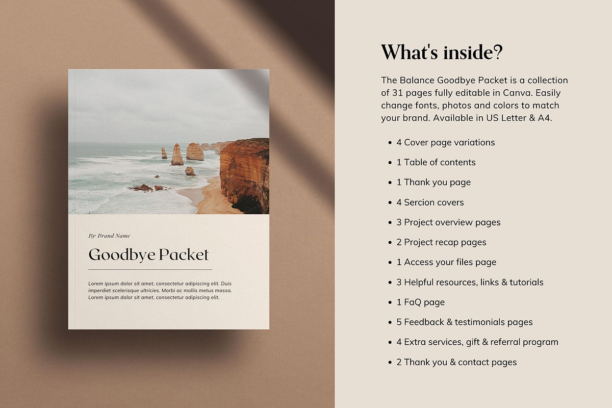 Client Service Experience Templates, a Magazine Template by Sierra Creative Studio (Photo 17 of 17)