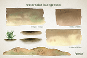 Cactus watercolor set, an Illustration by STUDIO CABINET (Thumbnail 3 of 5)