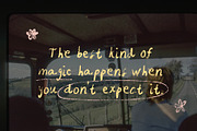 Luna's Quill Chalk Font, a Handwritten Font by Perplexitics (Thumbnail 2 of 10)