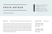 Professional CV Resume Templates, a Resume Template by GResume (Thumbnail 6 of 7)