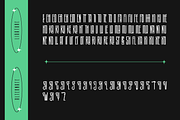 AKAGEEH | Retro Condensed Font, a Sans Serif Font by twinstd (Thumbnail 10 of 13)