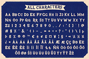 Arnod Rough, a Serif Font by Craft Supply Co. (Thumbnail 8 of 8)