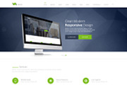 Nation-One Page PSD Template, an UI Kit Template by flr.24 (Thumbnail 3 of 5)