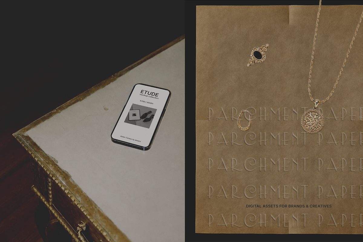 Editorial Branding Mockup Collection, a Mac Mockup by Atelier Contour (Photo 5 of 8)