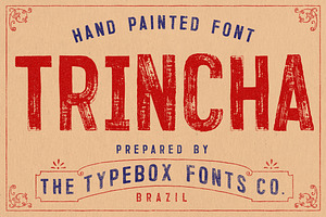 Trincha Typeface