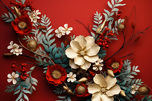 Ornamental Christmas Flower