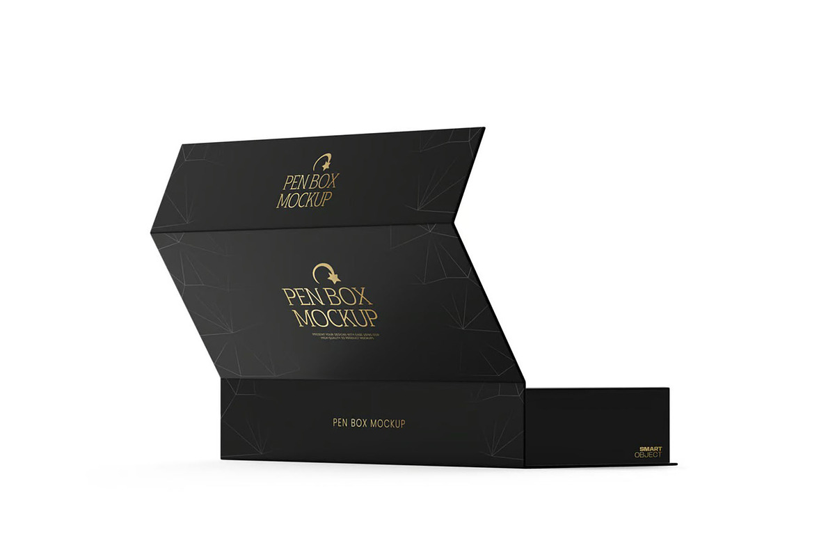 Magnetic Gift Box Mockup, a Packaging Mockup by zphotographystudio (Photo 5 of 10)