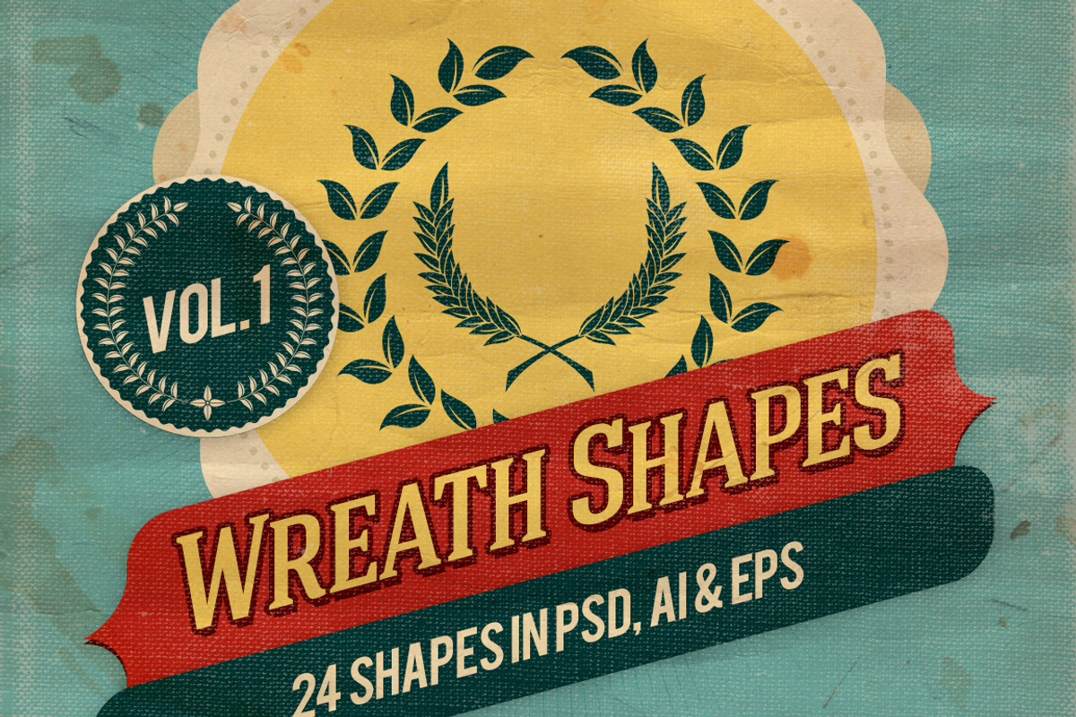 Wreath Shapes Vol.1