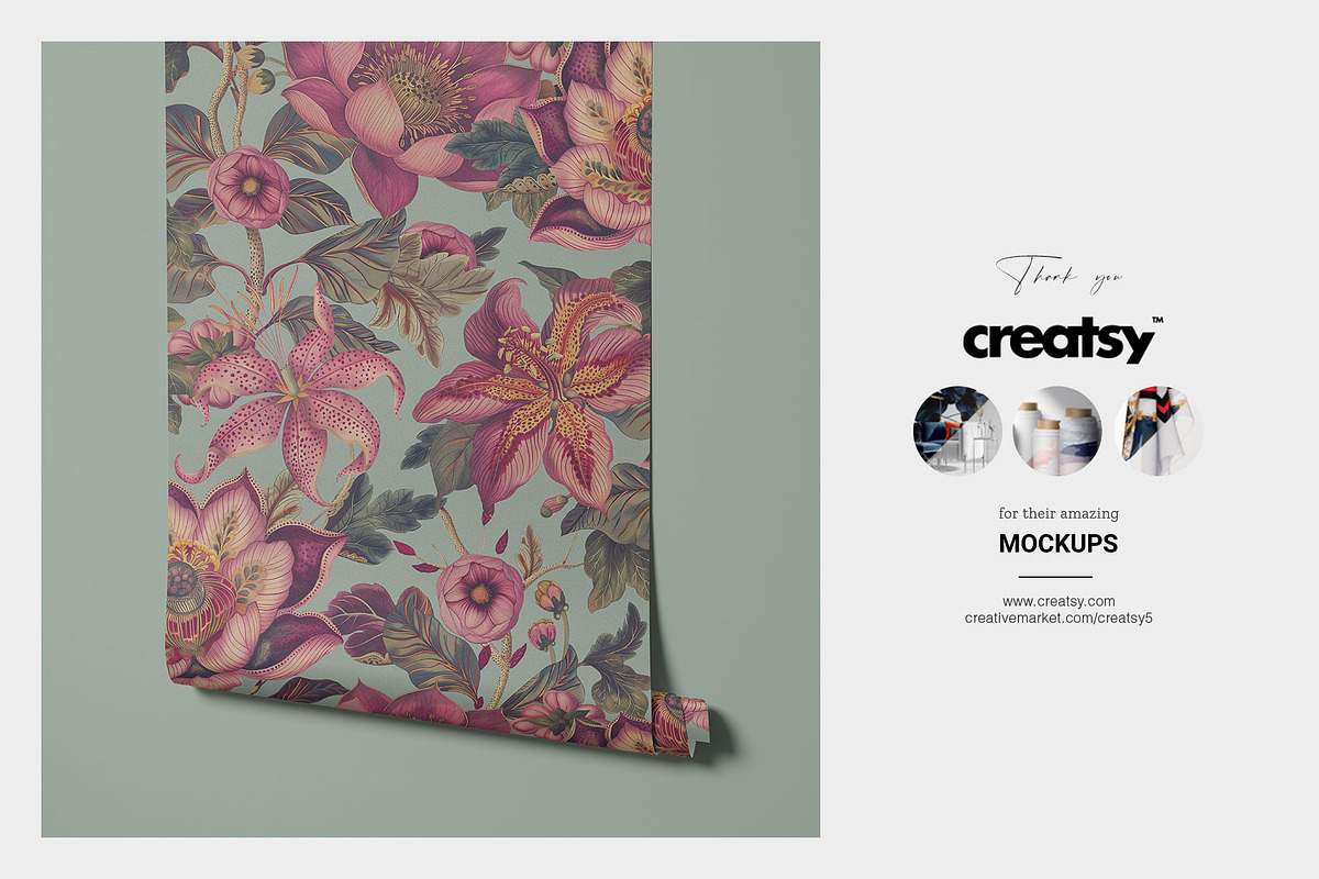 Exotic Blooms, Luxury Pattern Design, a Pattern Graphic by TSTUDIO (Photo 12 of 14)