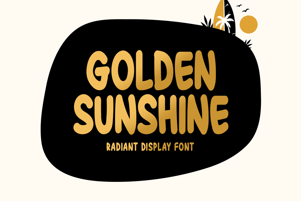 Golden Sunshine, a Handwritten Font by Seemly Fonts (Photo 1 of 6)