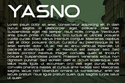 Yasno font family, a Sans Serif Font by vlad.berla (Thumbnail 6 of 7)