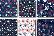 Fourth of July Seamless Pattern, a Pattern Graphic by DreamCafeArt (Thumbnail 7 of 7)