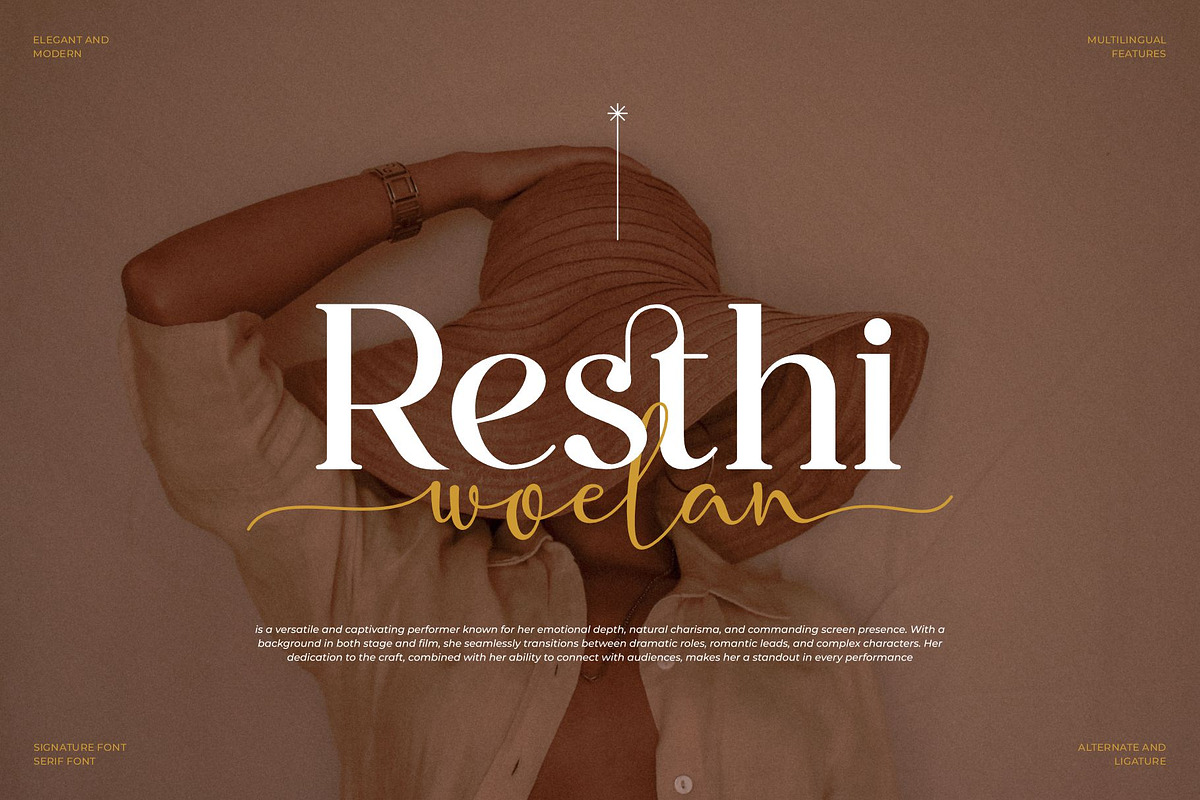 Gaston Honey - A New Font Duo, a Serif Font by Ermedia Studio (Photo 3 of 10)