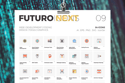 Futuro Next Icons / Web Pack