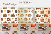 Watercolor Autumn Harvest Clipart, a Seasonal Illustration by DiashaArt (Thumbnail 12 of 17)