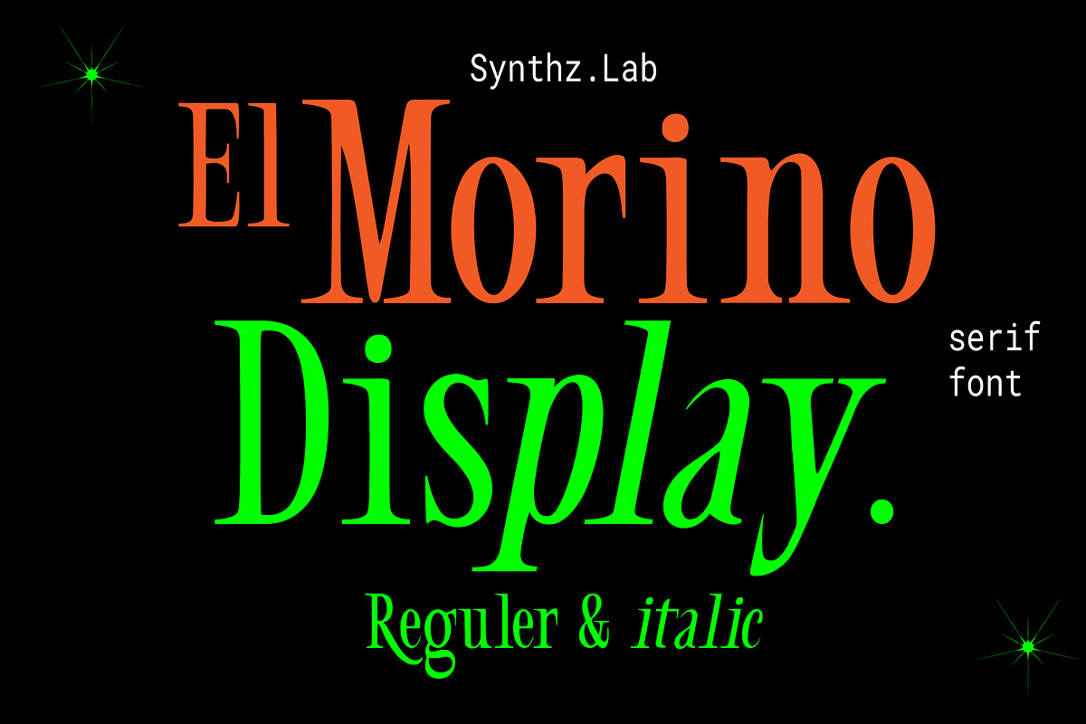 El Morino-New Trendy Serif, a Serif Font by Portion.Labs (Photo 1 of 13)
