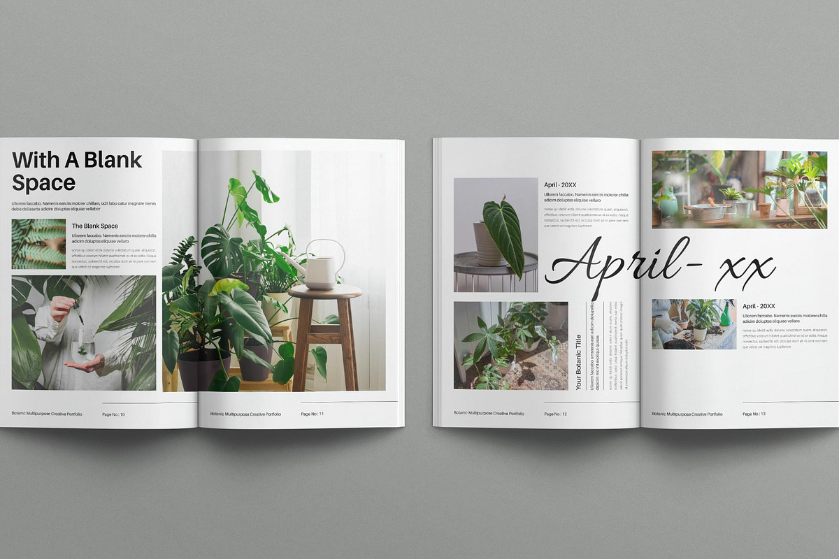 Botanic Multipurpose Portfolio preview 5