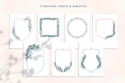 The Dainty Botanical Crest Creator, an Illustration by Ashley DeMeyere (Thumbnail 6 of 9)