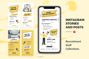 Social Media Template - Recruitment