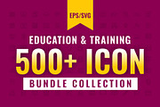Education & E-Learning Line Icons, an Outline Icon by gstudiovect21 (Thumbnail 1 of 6)