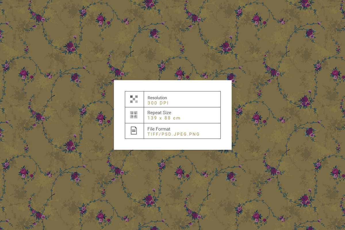 Rosa Selvaggia, Floral prints & more, a Pattern Graphic by TSTUDIO (Photo 8 of 21)