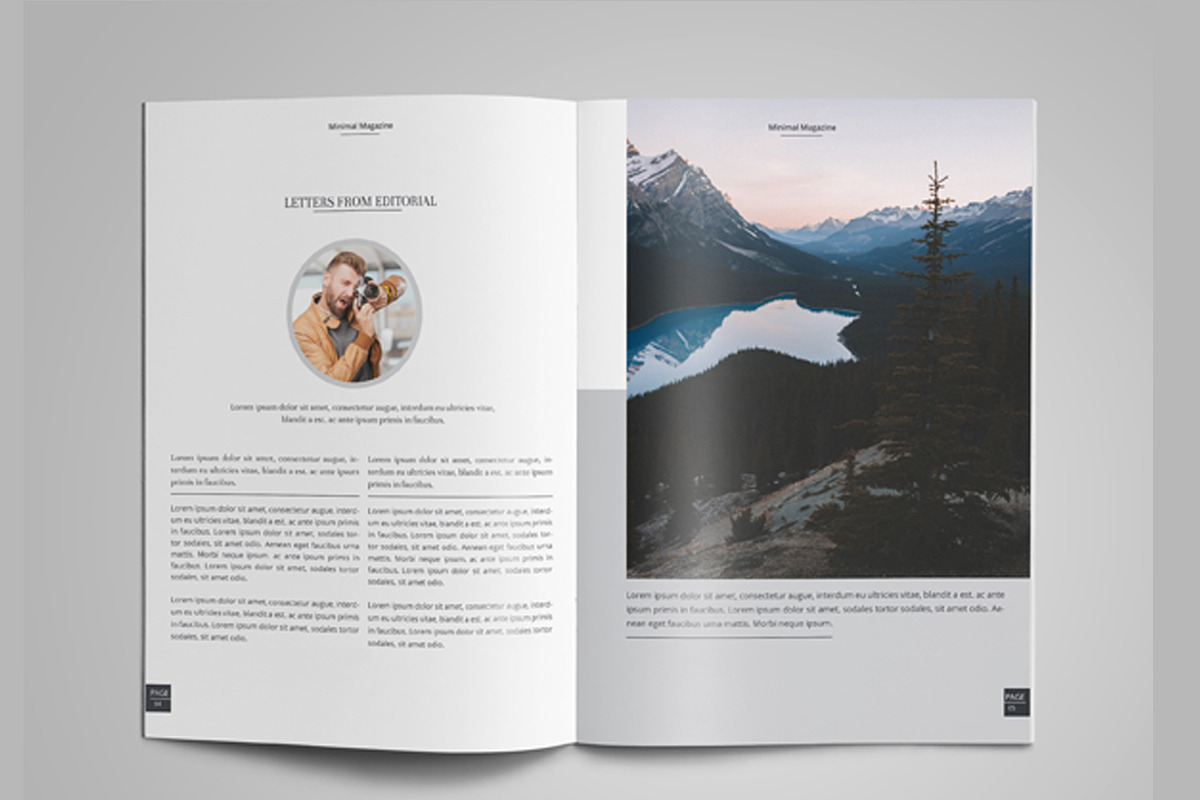 Magazine Template, a Magazine Template by obidullah_01 (Photo 2 of 11)