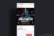 Halloween Party Flyer Template - PSD, a Flyer Template by Satgur Graphic Design (Thumbnail 3 of 3)