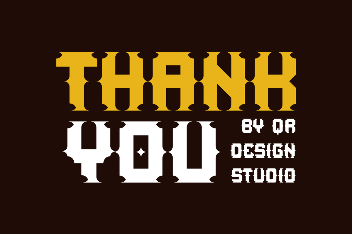 Golden Shooter - Condensed & Artdeco, a Serif Font by QR Design Studio (Photo 6 of 6)