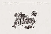 Vintage Middle Eastern Architecture, an Empty State Illustration by TheMountBirdStudio (Thumbnail 4 of 9)