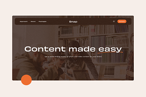 Snap – Squarespace 7.1 Template