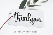Bunnyheart, a Script Font by Letterafa Studio (Thumbnail 10 of 10)