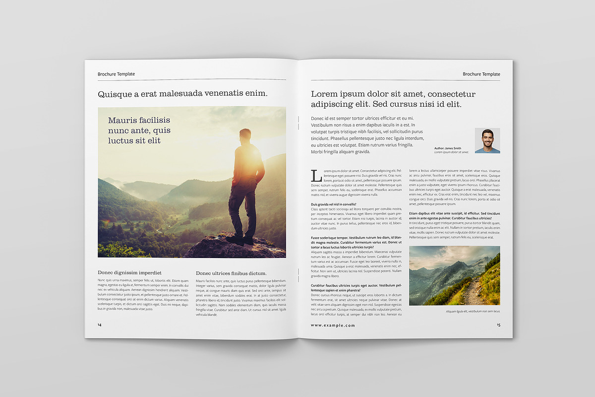 Magazine / Brochure Mockup Bundle, a Print Template by Petr Stránský (Photo 2 of 15)