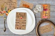 Boho style~Wedding Invitations, an Invitation Template by holaholga (Thumbnail 3 of 3)