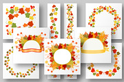 Autumn Welcome Vector Kit, a Pattern Graphic by KsanasK.Art (Thumbnail 2 of 5)