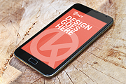 Mobile mock up hands holding phones, an iPhone Mockup by Vlad K. (Thumbnail 4 of 5)