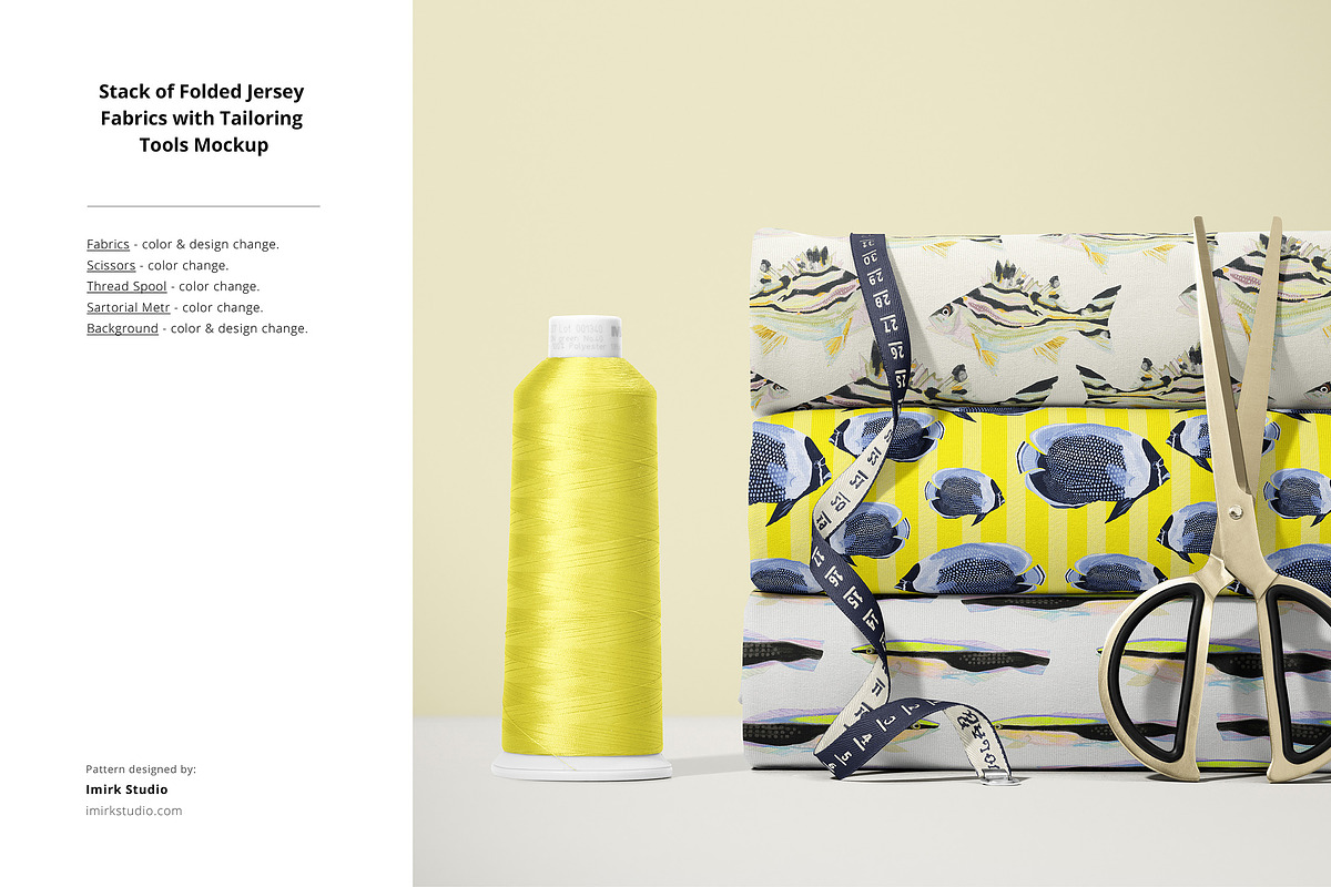 Fabric Factory v.8 Mockup Bundle, a Merchandise Mockup by creatsy5 (Photo 21 of 53)