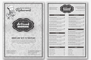 Simple Food Menu, a Flyer Template by Creative  designer (Thumbnail 4 of 4)
