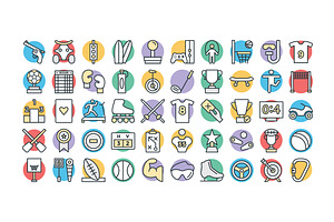 125 Sports Vector Icons